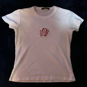 brandy melville red devil top